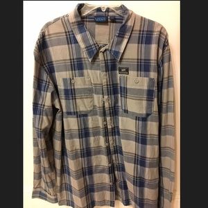 Vans long sleeve button down shirt.
